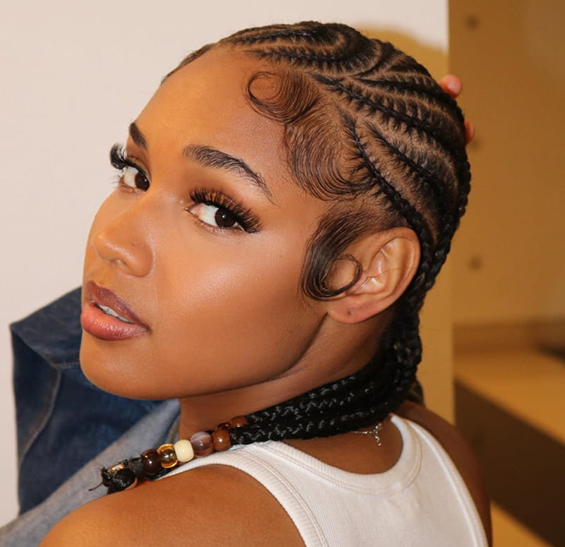 Cornrows Styles Promote Natural hair Growth