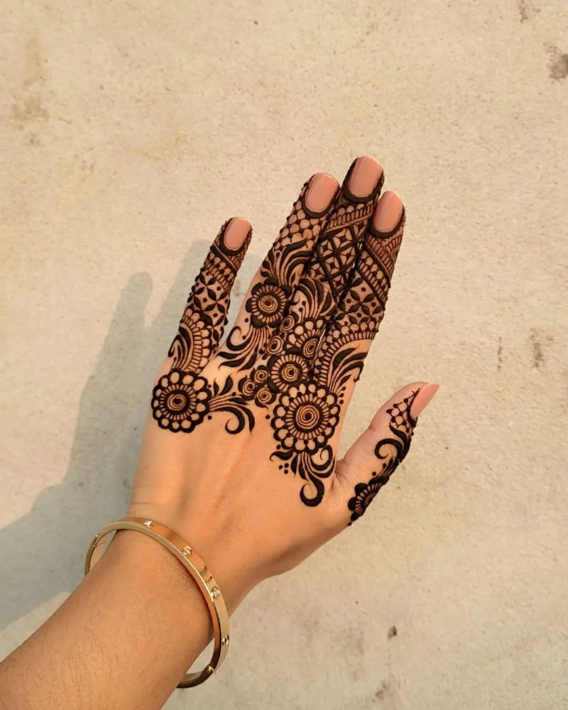 Eternal Mehndi Design
