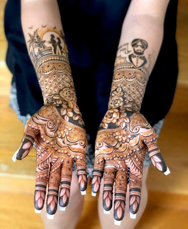 Heavenly Mehndi Design