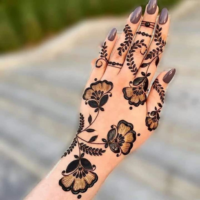 Innovative Mehndi Design