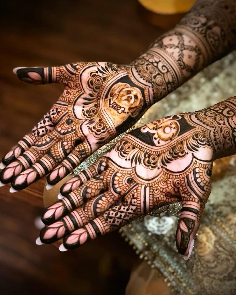 Pictorial Mehndi Design