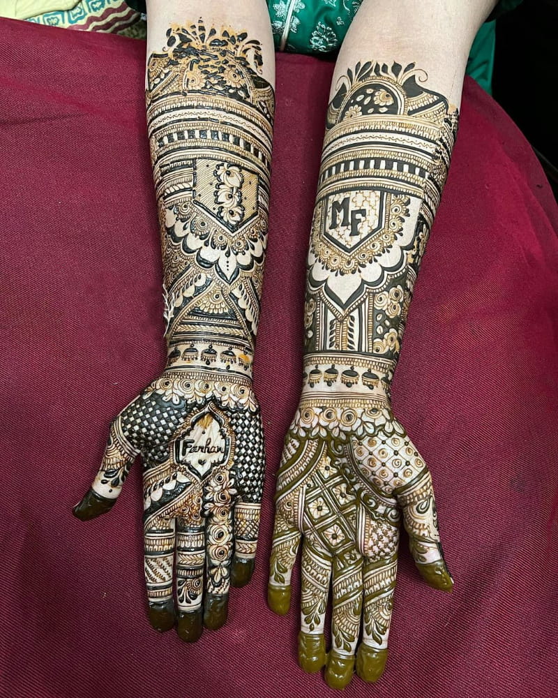 Spiritual Mehndi Design